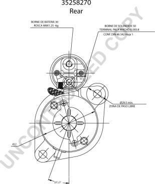 Prestolite Electric 35258270 - Starteris adetalas.lv