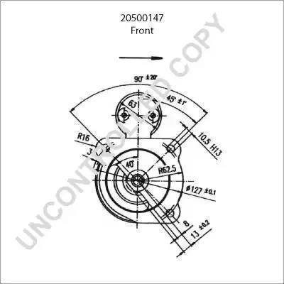 Prestolite Electric 20500240 - Starteris adetalas.lv