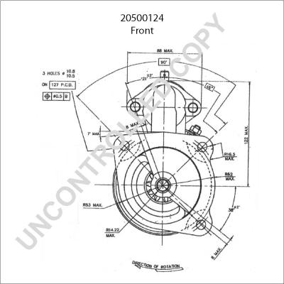 Prestolite Electric 20500124 - Starteris adetalas.lv