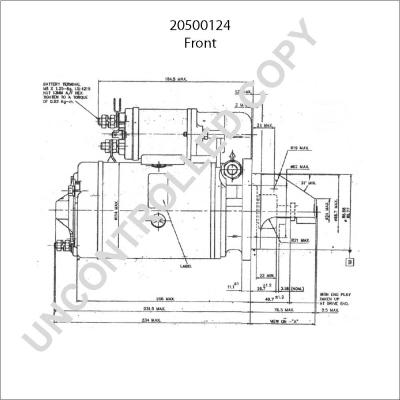 Prestolite Electric 20500124 - Starteris adetalas.lv