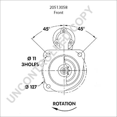 Prestolite Electric 20513058 - Starteris adetalas.lv