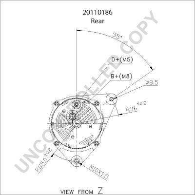 Prestolite Electric 20110186 - Ģenerators adetalas.lv