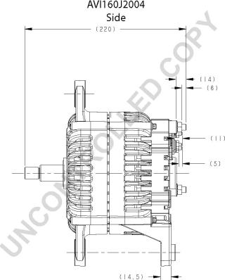 Prestolite Electric AVI160J2004 - Ģenerators adetalas.lv