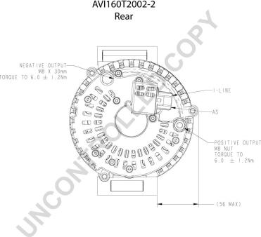 Prestolite Electric AVI160T2002-2 - Ģenerators adetalas.lv