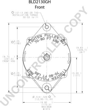 Prestolite Electric BLD2130GH - Ģenerators adetalas.lv