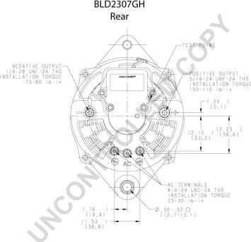 Prestolite Electric BLD2307GH - Ģenerators adetalas.lv