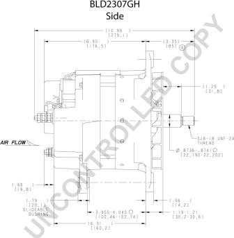 Prestolite Electric BLD2307GH - Ģenerators adetalas.lv