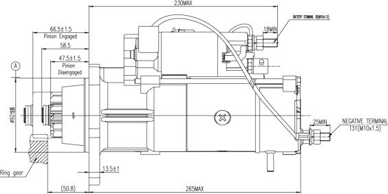 Prestolite Electric M90R3547SE - Starteris adetalas.lv