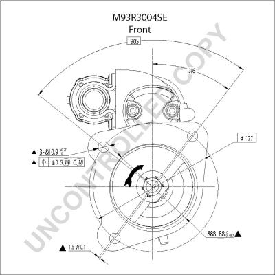 Prestolite Electric M93R3004SE - Starteris adetalas.lv