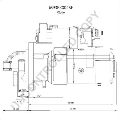 Prestolite Electric M93R3004SE - Starteris adetalas.lv