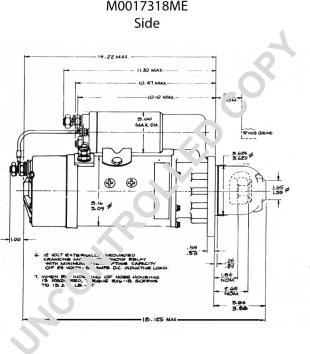 Prestolite Electric M0017318ME - Starteris adetalas.lv