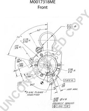 Prestolite Electric M0017318ME - Starteris adetalas.lv