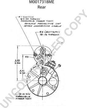 Prestolite Electric M0017318ME - Starteris adetalas.lv