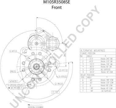 Prestolite Electric M105R3508SE - Starteris adetalas.lv