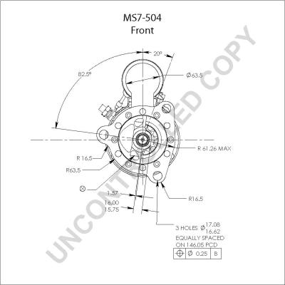 Prestolite Electric MS7-504 - Starteris adetalas.lv