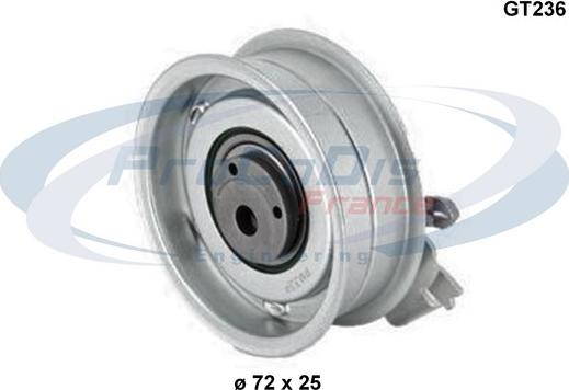 Procodis France GT236 - Spriegotājrullītis, Gāzu sadales mehānisma piedziņas siksna adetalas.lv