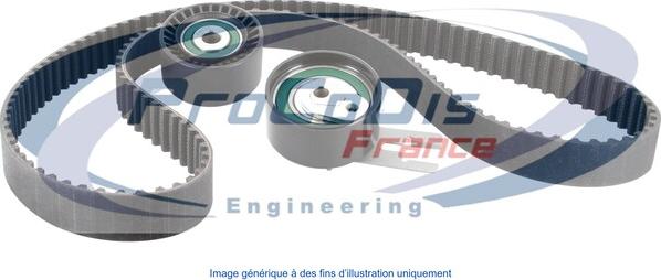 Procodis France KTD6520 - Zobsiksnas komplekts adetalas.lv