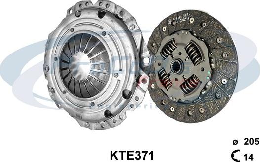 Procodis France KTE371 - Sajūga komplekts adetalas.lv