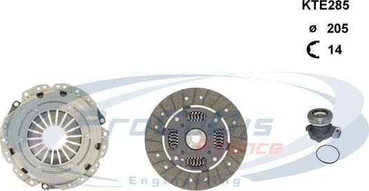 Procodis France KTE285 - Sajūga komplekts adetalas.lv