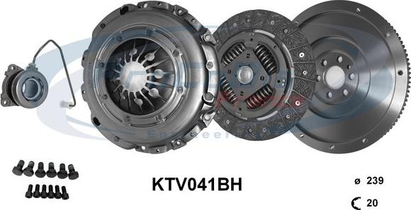 Procodis France KTV041BH - Sajūga komplekts adetalas.lv