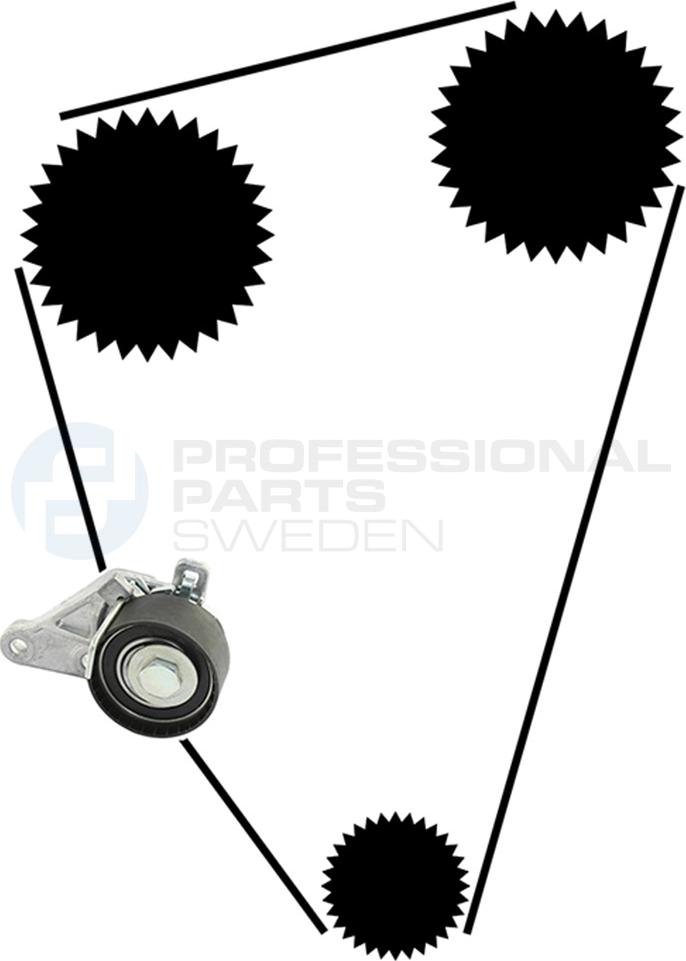 Professional Parts 21430032 - Zobsiksnas komplekts adetalas.lv