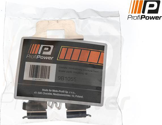 ProfiPower 9B1055 - Piederumu komplekts, Disku bremžu uzlikas adetalas.lv