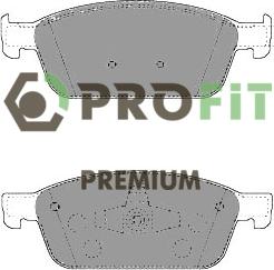 Profit 5005-4416 - Bremžu uzliku kompl., Disku bremzes adetalas.lv