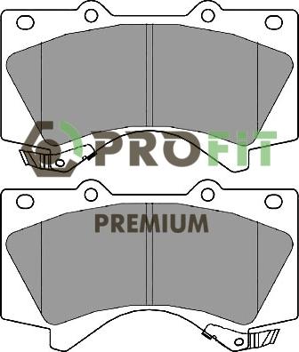 Profit 5005-4229 - Bremžu uzliku kompl., Disku bremzes adetalas.lv