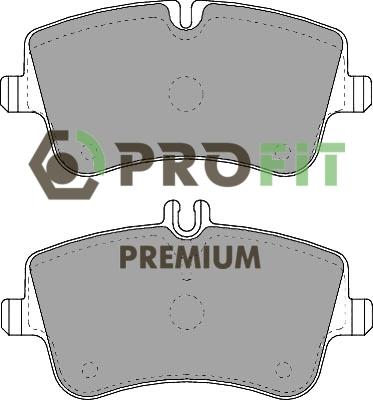 Profit 5005-1428 - Bremžu uzliku kompl., Disku bremzes adetalas.lv