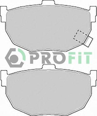 Profit 5000-0638 - Bremžu uzliku kompl., Disku bremzes adetalas.lv