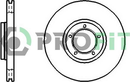 Profit 5010-0849 - Bremžu diski adetalas.lv