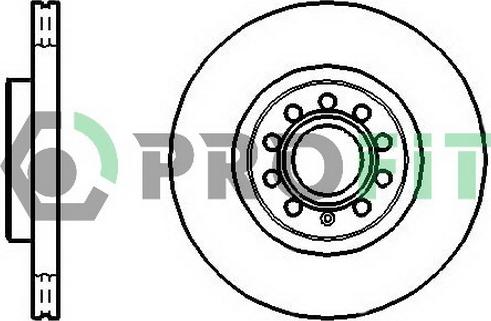 Profit 5010-1305 - Bremžu diski adetalas.lv