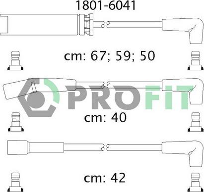 Profit 1801-6041 - Augstsprieguma vadu komplekts adetalas.lv