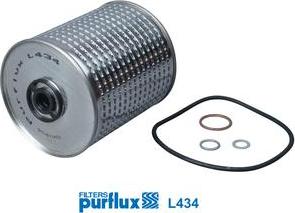 Purflux L434 - Eļļas filtrs adetalas.lv