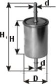 PZL Filters FPW092 - Degvielas filtrs adetalas.lv