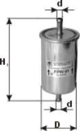 PZL Filters FPW061 - Degvielas filtrs adetalas.lv