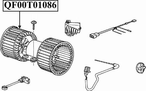 Quattro Freni QF00T01086 - Salona ventilators adetalas.lv