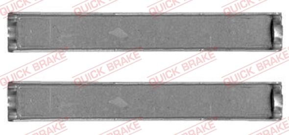 QUICK BRAKE 109-1284-1 - Piederumu komplekts, Disku bremžu uzlikas adetalas.lv