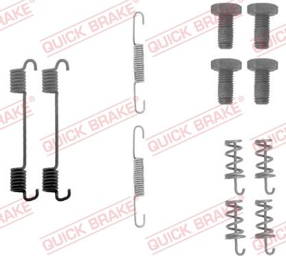 QUICK BRAKE 1050622 - Piederumu komplekts, Stāvbremzes mehānisma bremžu loks adetalas.lv