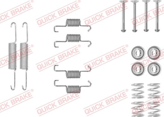 QUICK BRAKE 1050011 - Piederumu komplekts, Stāvbremzes mehānisma bremžu loks adetalas.lv