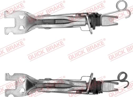 QUICK BRAKE 101 53 002 - Regulatora komplekts, Trumuļu bremzes adetalas.lv