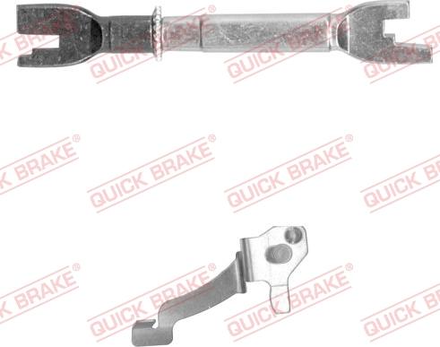 QUICK BRAKE 10853009-1R - Regulatora komplekts, Trumuļu bremzes adetalas.lv