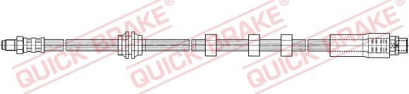 QUICK BRAKE 35.911 - Bremžu šļūtene adetalas.lv