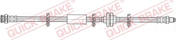 QUICK BRAKE 32.951 - Bremžu šļūtene adetalas.lv