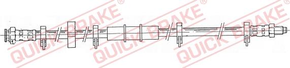 QUICK BRAKE 32.919 - Bremžu šļūtene adetalas.lv