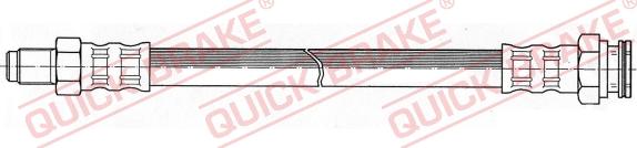 QUICK BRAKE 32.054 - Bremžu šļūtene adetalas.lv