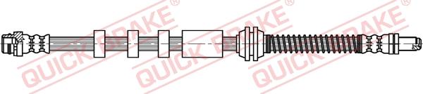 QUICK BRAKE 32.831 - Bremžu šļūtene adetalas.lv