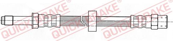 QUICK BRAKE 32.333 - Bremžu šļūtene adetalas.lv