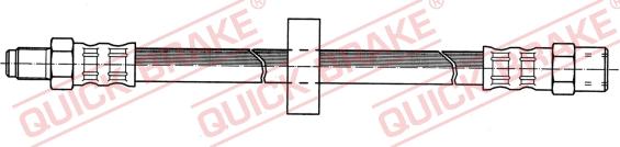 QUICK BRAKE 37.909 - Bremžu šļūtene adetalas.lv