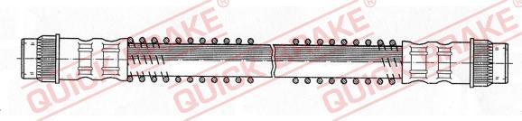 QUICK BRAKE 22.513 - Bremžu šļūtene adetalas.lv